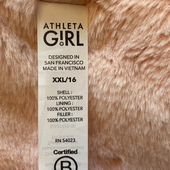 Athleta Girl Say It Ain’t Snow Reversible Jacket - XXL 16 - Picture 13 of 14